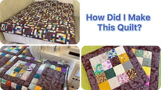 Sew a Quilt of Any Size on a Household Sewing Machine [upl. by Yelahc]