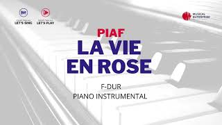 EDITH PIAF  LA VIE EN ROSE SHORT INSTRUMENTAL F [upl. by Hceicjow]