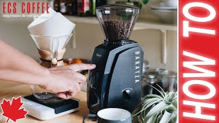 How To Set Up Your Baratza Encore Grinder [upl. by Ahern]