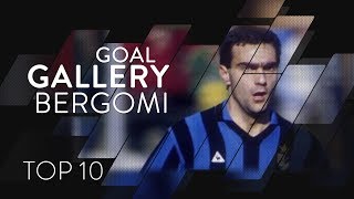 GIUSEPPE BERGOMI  INTER TOP 10 GOALS  Goal Gallery 🇮🇹🖤💙 [upl. by Irroc]