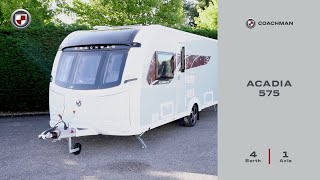 Coachman Caravan Company Ltd Acadia 575 2024 Season [upl. by Irrep308]