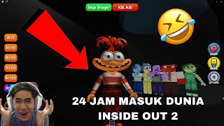 24 JAM MASUK DUNIA INSIDE OUT 2 😂 [upl. by Faucher]