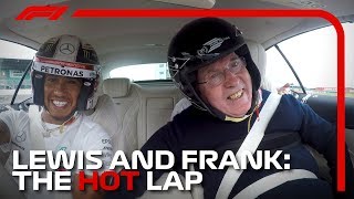 Lewis Hamilton and Frank Williams A Very Special Hot Lap [upl. by Reg901]