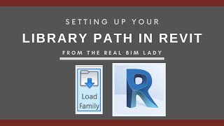 Missing Library Path or Setting up Library Path in Revit [upl. by Ntsud]