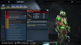 Party Dude  Michelangelo Legendary Gear Unlocked  Injustice 2 [upl. by Nedrud437]