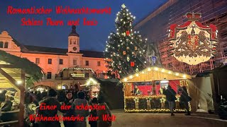 Romantischer Weihnachtsmarkt Thurn und Taxis  einer der schönsten Weihnachtsmärkte der Welt [upl. by Spiros]