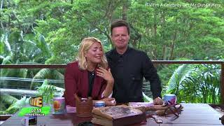 Im A Celebrity Holly gets emotional after watching celebs in camp with families  imaceleb [upl. by Amitie]