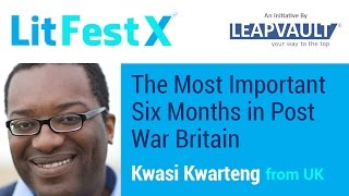 The Most Important Six Months in Post War Britain Live QampA with Kwasi Kwarteng [upl. by Nedak5]