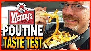 Wendys Poutine Taste Test [upl. by Hafinah]