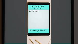 NCLEX REVIEW PART 24 [upl. by Ajssatsan]