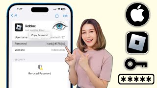 Comment voir le mot de passe Roblox sur iPhone Comment connaître votre mot de passe Facebook iPhone [upl. by Cohlette]