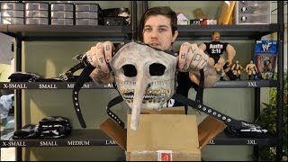 SLIPKNOT MASK UNBOXING  JIM amp CHRIS IOWA MASKS [upl. by Hoffarth]