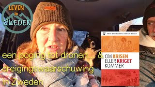 LEVEN IN ZWEDEN drone amp dreigingswaarschuwing in Zweden [upl. by Lorry]