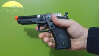 PISTOLA AIRSOFT ELÉTRICA  SIG SAUER P226  CYMA [upl. by Rosenblum]