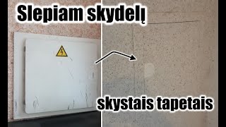 Slepiam skydelį su skystais tapetais SilkPlaster [upl. by Gorga427]