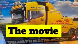 New Tamiya 114 RC Volvo FH16 8x4 Tow Truck Wrecker Complete Build Movie [upl. by O'Dell154]