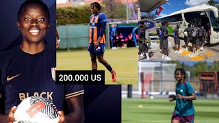 Lourdjina Etienne ap Antrene ak PSG Nerilia Mondésir pou 200 000 USAyiti elimine [upl. by Madeline572]