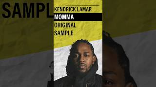 Kendrick Lamar quotMommaquot Sample Originated From kendricklamar samples hiphop [upl. by Kimberli]