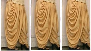 धोती सलवार का सबसे फैंसी डिजाइन ।latest fancy design of dhoti Salwar [upl. by Frodine]