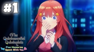 The Quintessential Quintuplets Five Memories Spent With You  Part 1  Itsuki Nakano [upl. by Dorsy]