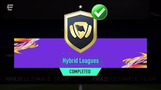 FIFA 21 HYBRID LEAGUES SBC CHEAPEST SOLUTION  FIFA 21 ULTIMATE TEAM [upl. by Nnaeus]