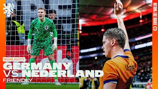 First goal Veerman 🎯 strong saves Verbruggen ⛔ but no result  Highlights Germany  Nederland [upl. by Ardnod362]