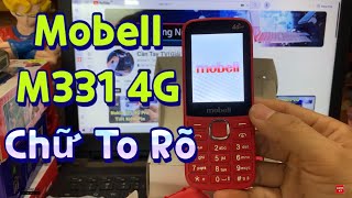 Mobell M331 4G Chữ To Màn Hình Lớn Thiết Kế Đơn Giản1692024 Điện Thoại 2G Sẽ Bị Cắt Sóng [upl. by Tali]