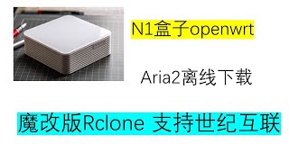 魔改版rclone，N1盒子挂载硬盘，搬运资源到世纪互联onedrive！N1刷入openwrt，利用aria2离线下载资源，通过rclone上传到世纪互联！ [upl. by Aurlie]