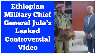 Ethiopian Military Chief General Berhanu Julas Leaked Controversial Video [upl. by Sibeal953]