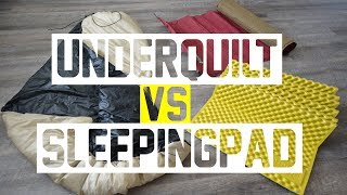 UnderQuilt VS Sleeping Pad ▪ Hammock Tips [upl. by Lever]