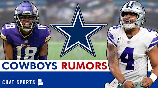 MAJOR Cowboys Rumors On Dak Prescott Contract Extension NFL Salary Cap  Justin Jefferson Trade [upl. by Asilanom]