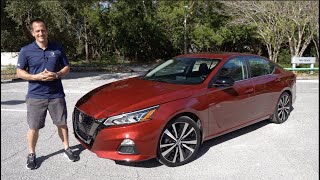 Is the 2021 Nissan Altima SR the better sedan to buy than an Accord [upl. by Lubbi]