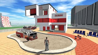 Franklin Change House to Fire Station INDIAN BIKES DRIVING 3D [upl. by Leamaj]