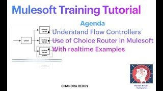 Part 1Session 10 Mulesoft Telugu Tutorial  Mulesoft Conditional Routing  Mulesoft Choice Router [upl. by Zilber]