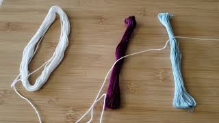 Tzitzit making tutorial [upl. by Yvan346]