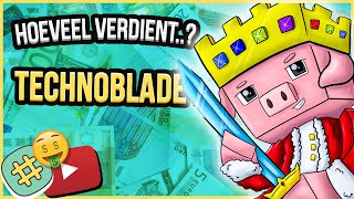 dit is hoeveel TECHNOBLADE verdient met zijn YouTube Views  SuperShorts SuperSociaal [upl. by Ynove528]