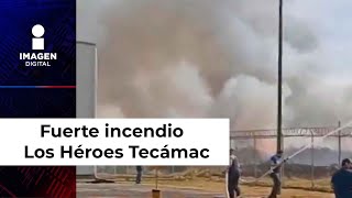 Fuerte incendio hoy en Los Héroes Tecámac junto a bodegas de Coppel [upl. by Ruhnke]