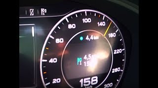 2015 Audi A4 Avant 20 TDI 0100 kmh kph 060 mph Tachovideo Beschleunigung Acceleration [upl. by Edholm]