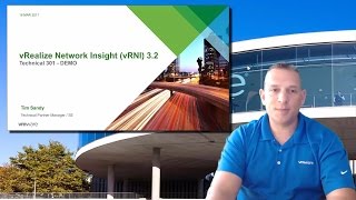 Technical 301 DEMO  vRealize Network Insight vRNI 32 [upl. by Kucik8]