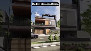 Modern Elevation Design VILLA of 225 Gaj shorts [upl. by Ulrike]