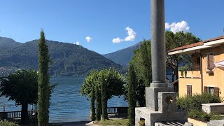 Lierna the village for the super rich and famous celebrities Lake Como Italy [upl. by Neehahs719]