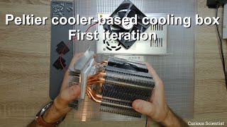 Building a Peltier coolerbased cooling box  First iteration Part 16 [upl. by Atsahs]