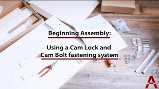 How to Use a Cam Lock and Cam Bolt [upl. by Nyssa]