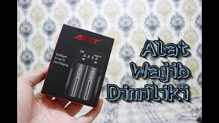 Unboxing Charger Vape AWT C2 Fast Charging [upl. by Kcerb580]