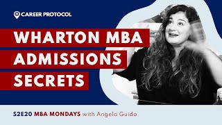 How To Get Into Wharton Business School  Tips from an MBA Admissions Expert [upl. by Fermin]