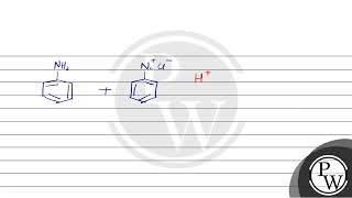 When aniline is heated with benzene diazonium chloride at low temperature in weakly acidic mediu [upl. by Orecul394]