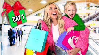 CHRiSTMAS SHOPPiNG for 16 KiDS 🛍️  VLOGMESS DAY1 [upl. by Anowahs]