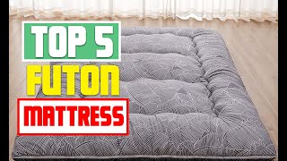 Top 5 Best Futon Mattresses in 2023  Sleep Better on a Comfortable Futon Bed [upl. by Turoff179]