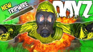 EXPLODING PLAYERS with the NEW 114 TRIPWIRE DayZ [upl. by Sension]