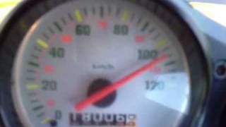 Gilera STALKER 0110 kmh In 15 Sec [upl. by Arrak53]